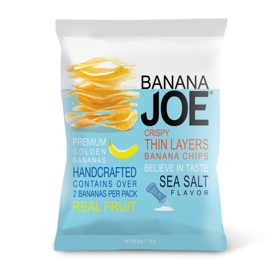 Chipsy z banana - Banana Joe – złocista nowość od Purella Food!