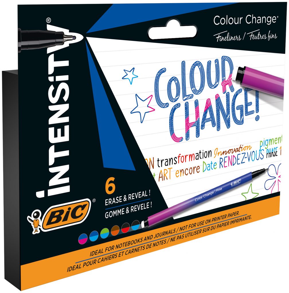 BIC Intensity Colour Change – cienkopisy zmieniające kolor | PoradyKobiety.pl